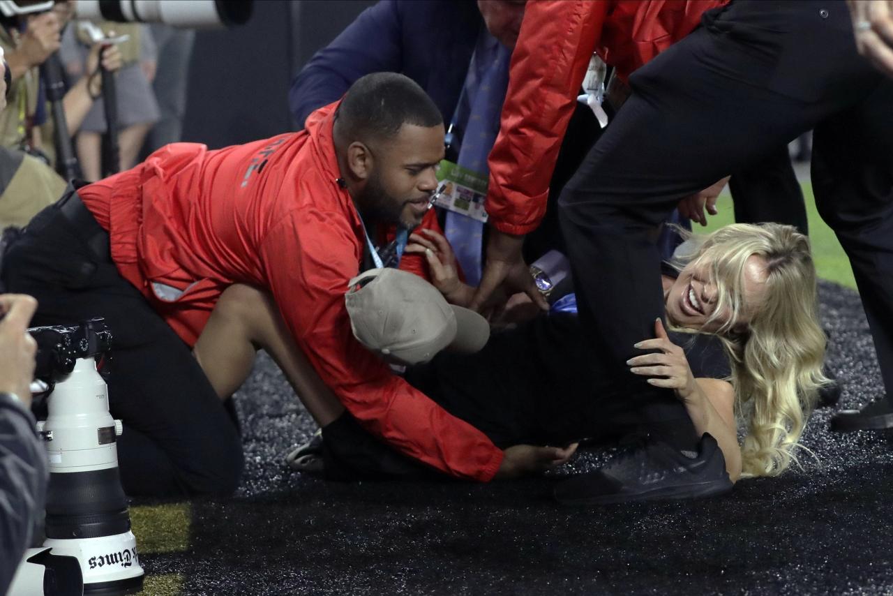 Flitzerin bei der Super Bowl LIV
